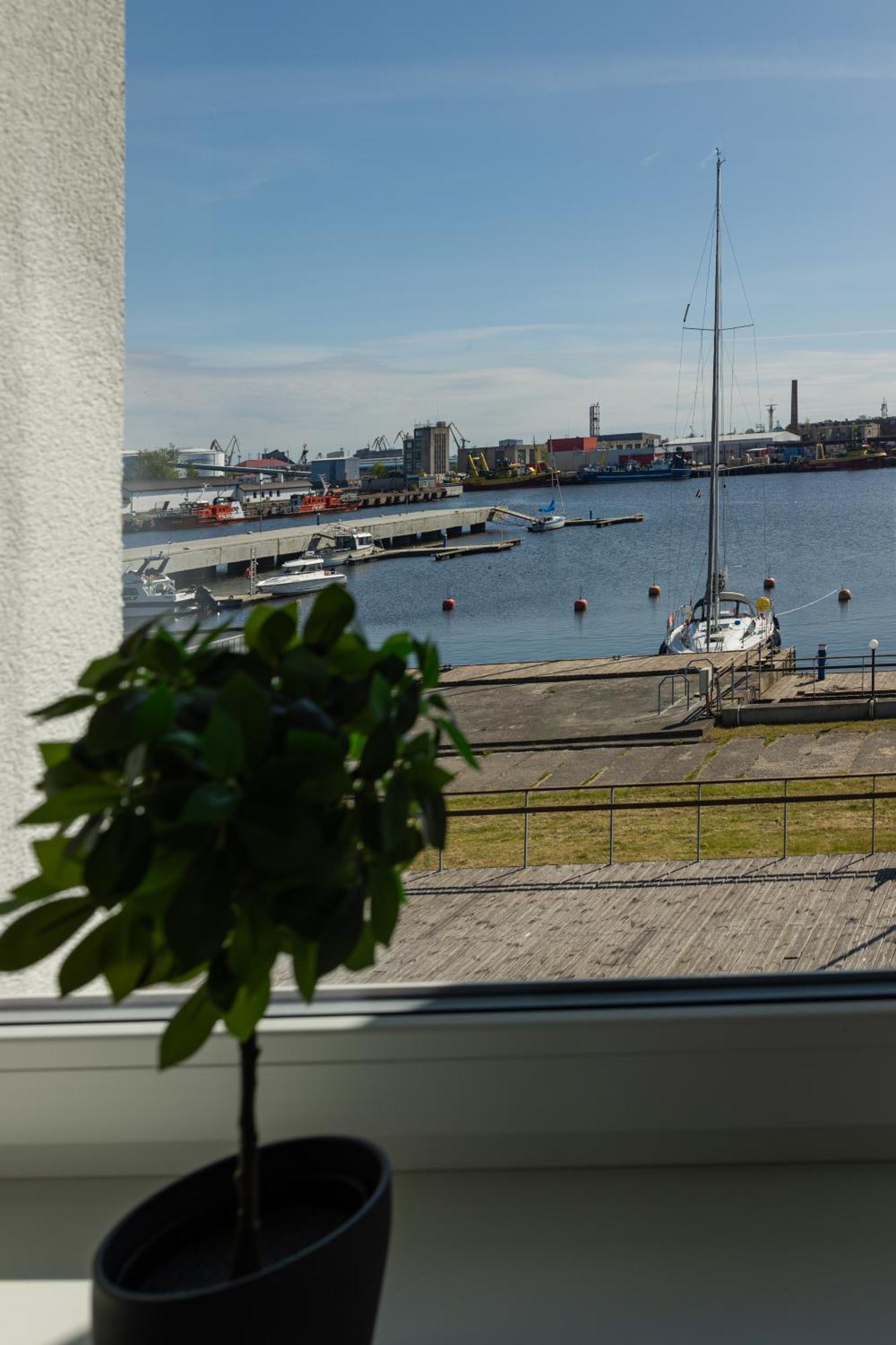 Ferienwohnung Ventspils Jahtu Osta, Ventspils Marina Exterior foto